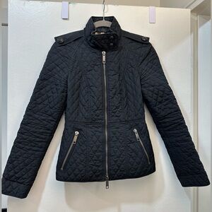 Burberry Black Quilted Puffer Jacket